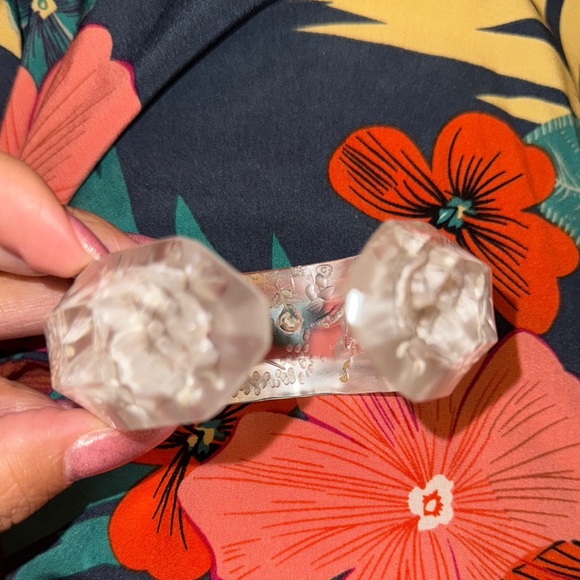Floral‎ Joyce Francis lucite bracelet main image 7